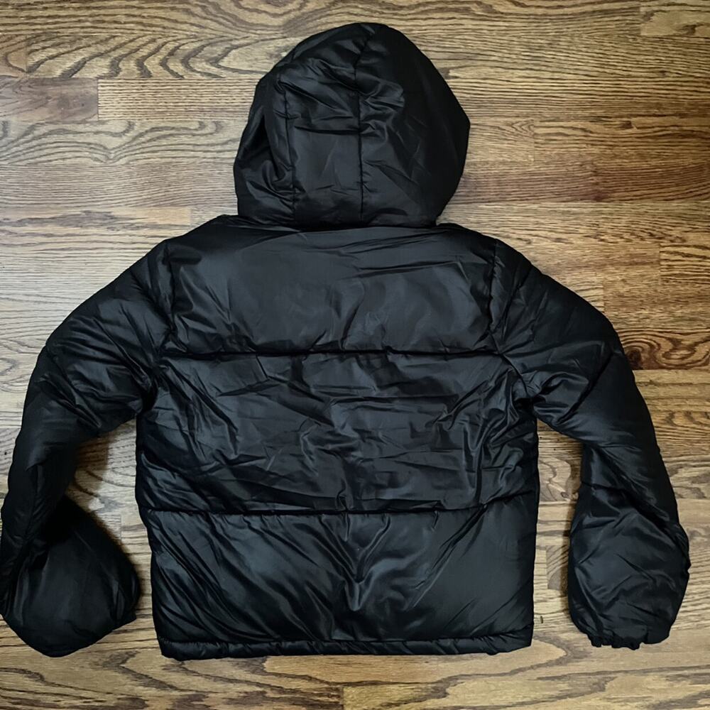 CI Sono (S) Black Hooded Puffer Coat - Picture 7 of 8